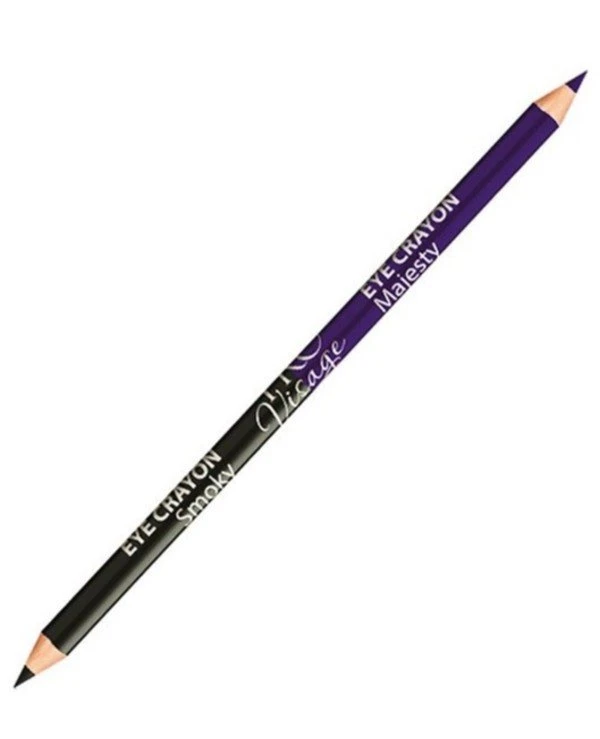 TianDe - Карандаш для глаз двухсторонний Pro Visage Smoke/Majesty Фиолетовый, 15 г