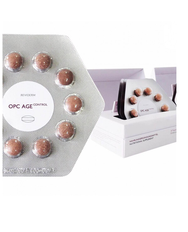 Reviderm - Dietary supplement Anti-aging control Nutricosmetics OPC AGE Control  back