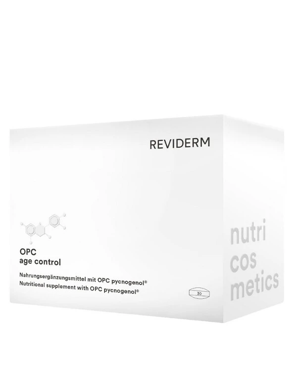 Reviderm Диетическая добавка Антивозрастной контроль | Nutricosmetics OPC AGE Control фото, цена, купить
