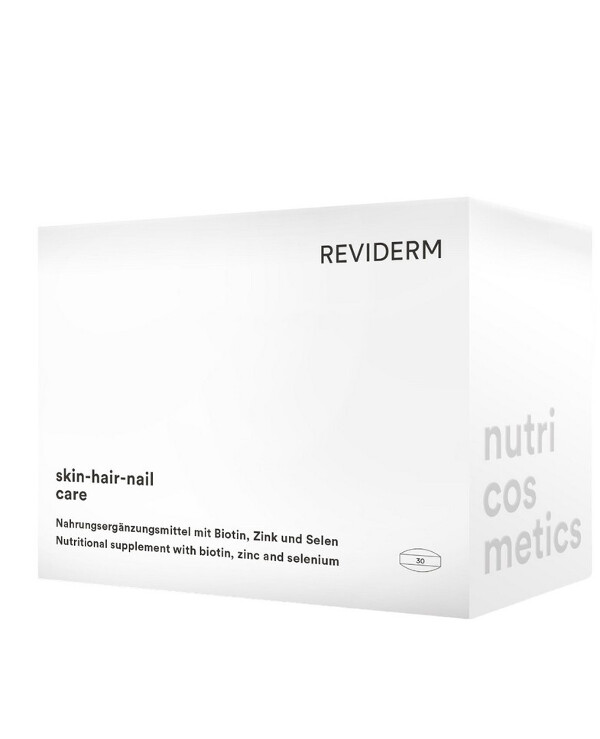 Reviderm - Dietary supplement for skin, hair, nails Nutricosmetics Skin-Hair-Nail Care  back