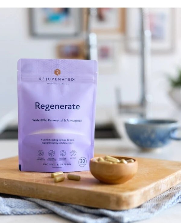 Rejuvenated - Active Capsules for Cell DNA Restoration and Protection, 30 capsules Regenerate  back