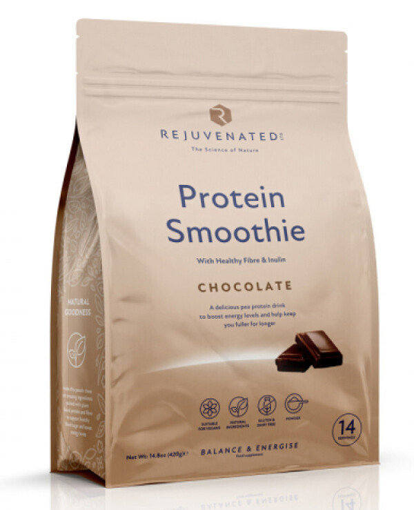 Rejuvenated - Smoothie Chocolate, 14 servings Protein Smoothie Chocolate 