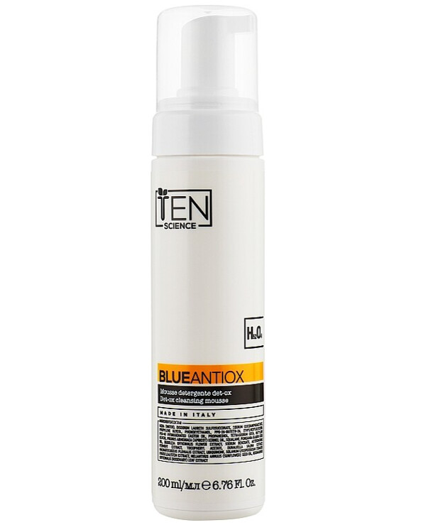 Ten Science - Detox mousse cleanser for face Blue Antiox Cleansing Mousse 200ml