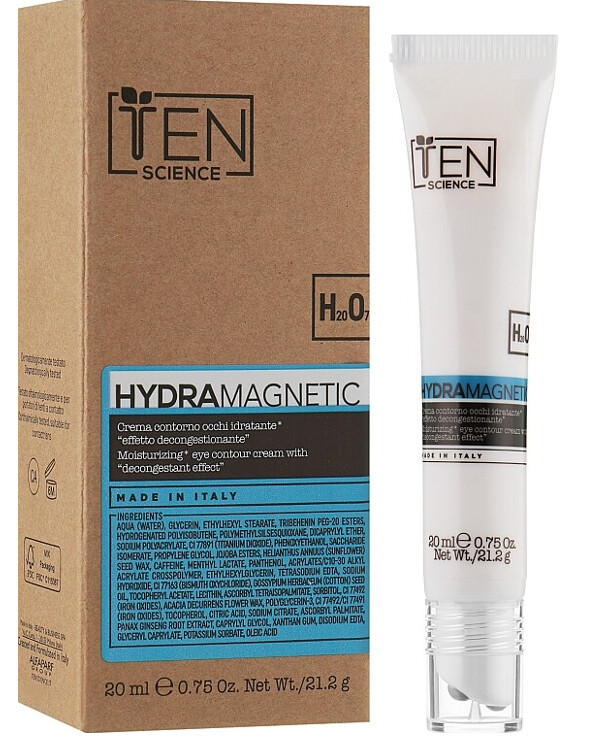 Ten Science - Eye contour cream with titanium spheres Hydra Magnetic Contorno Occhi 20ml back