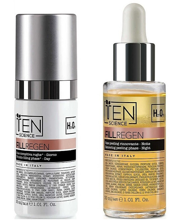 Ten Science - Regenerating duet Day-Night to combat wrinkles Fill Regen Wrinkle Treament (d/fluid/30ml + n/peeling/30ml) 30ml * 2 back