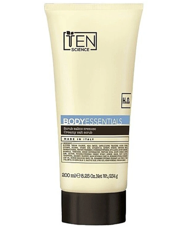 Ten Science - Увлажняющий скраб для тела Body Essentials Creamy Salt Scrub 200 мл