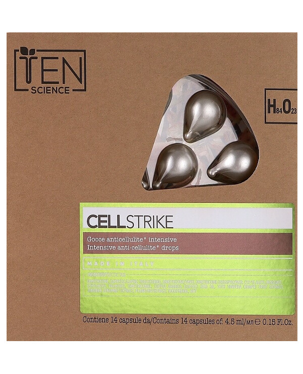 Ten Science - Anti-cellulite capsules Cell Strike Intensive Anti-Cellulite Drops  back