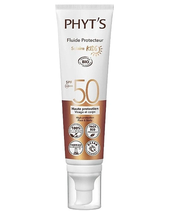 Phyt's - Sunscreen for face Fluide protecteur Solaire SPF 50 100ml