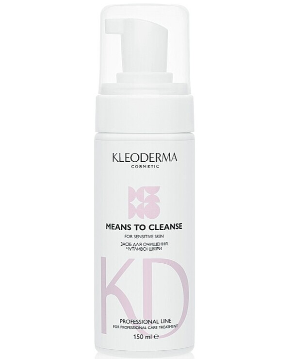 KleoDerma - Foam for cleansing sensitive skin Means To Cleanse Sensitive Skin 150ml