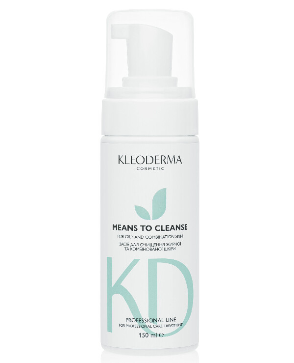 KleoDerma - Foam for cleansing oily and combination skin Cleanser For Oily And Combination Skin 150ml