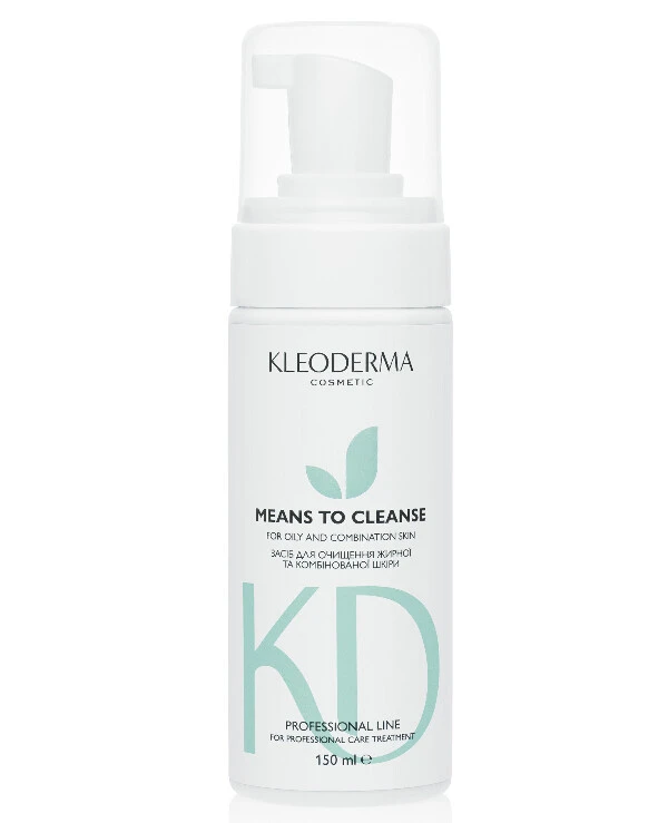 KleoDerma - Пена для очищения жирной и комбинированной кожи Cleanser For Oily And Combination Skin 150 мл