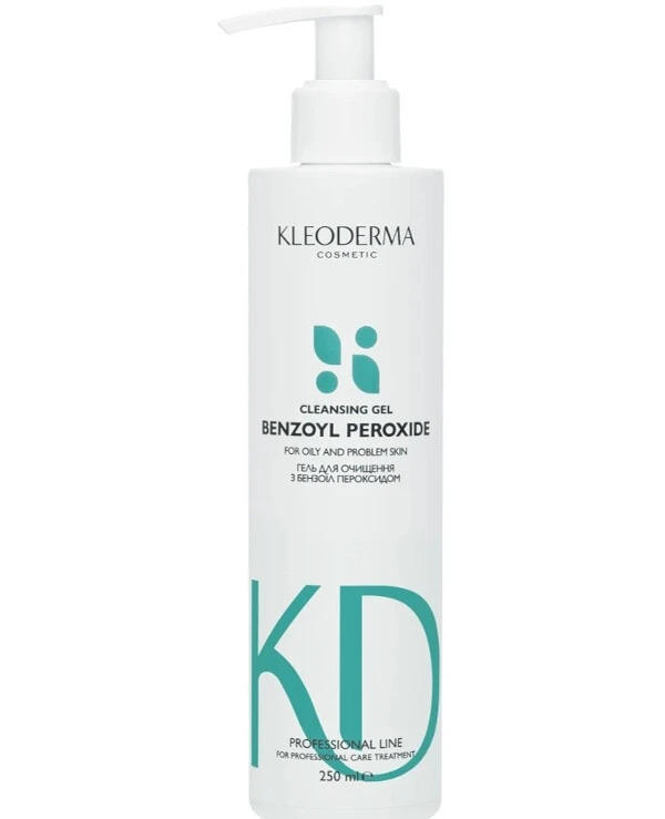 KleoDerma - Гель с бензоил пероксидом Benzoyl Peroxide Cleansing Gel 250 мл
