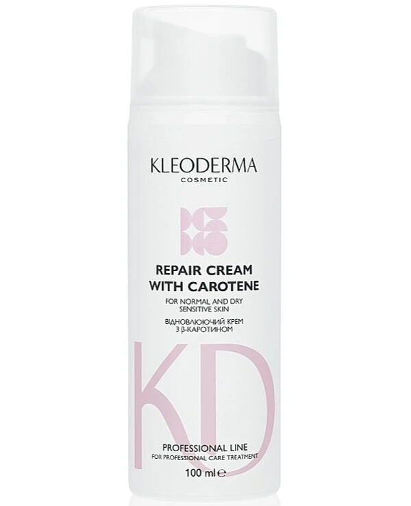 KleoDerma Восстанавливающий крем с β-каротином | Restoring Cream with Carotene фото, цена, купить