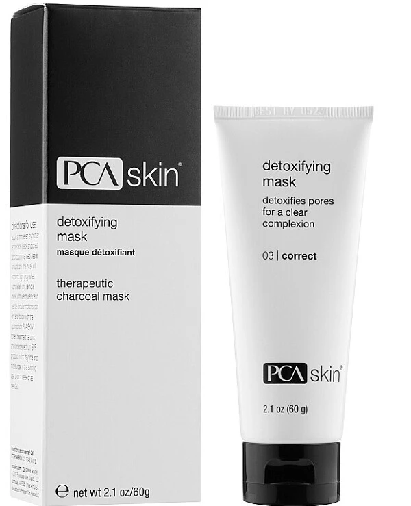 PCA Skin - Очищающая маска для лица с белым углем Detoxifying Mask  back