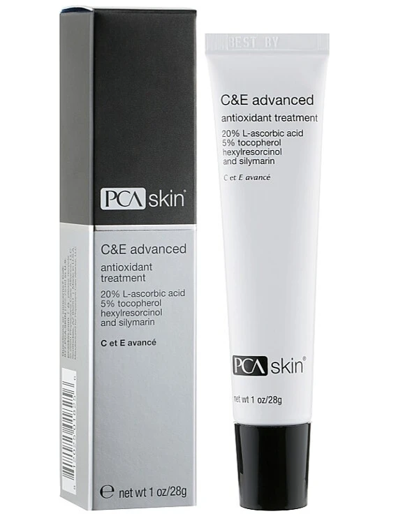 PCA Skin - Корректирующая сыворотка для лица C&E Advanced With Hexylresorcinol & Silymarin 29.5 мл back