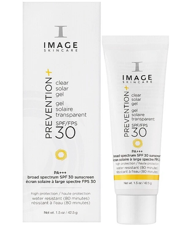 Image Skincare - Солнцезащитный гель SPF 30 Prevention+ Clear Solar Gel SPF 30 40 г back