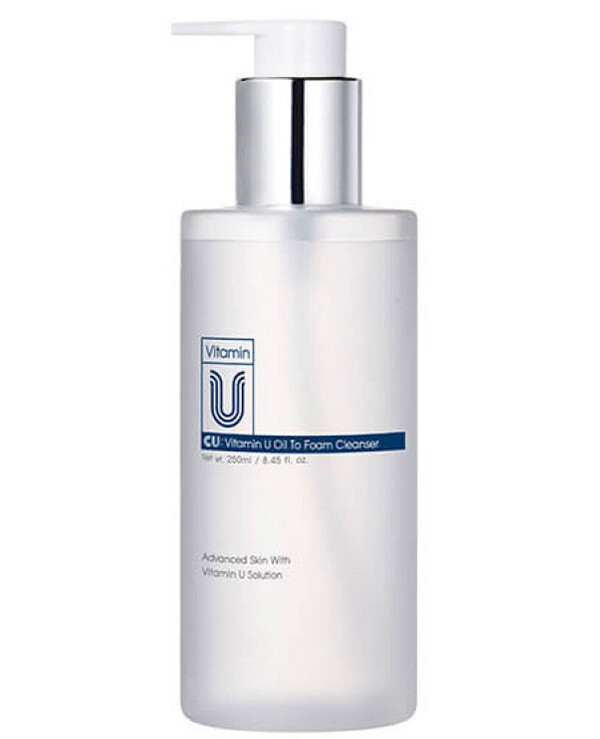 CU Skin - Cleansing hydrophilic oil-foam Vitamin U Oil To Foam Cleanser 250ml
