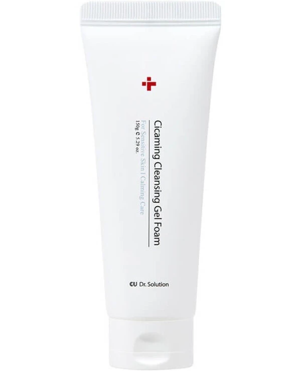 CU Skin - Очищающая гель-пенка с центеллой Dr.Solution Cicaming Cleansing Gel Foam 150 г