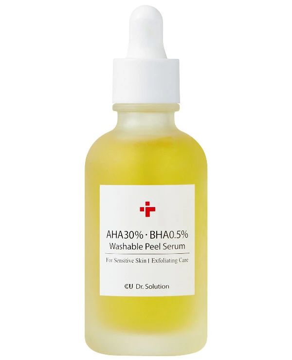CU Skin - Пилинг-сыворотка AHA 30% и BHA 0,5% кислотами Dr.Solution AHA 30% BHA 0.5% Washable 50 г