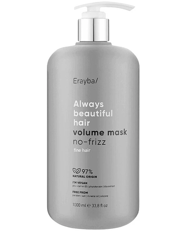 Erayba - Маска для объема волос Always Beautiful Hair Volume Mask No-frizz 1000 мл