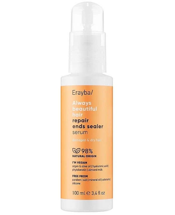 Erayba - Восстанавливающая сыворотка для секущихся кончиков волос Always Beautiful Hair Repair Ends Sealer Serum 100 мл