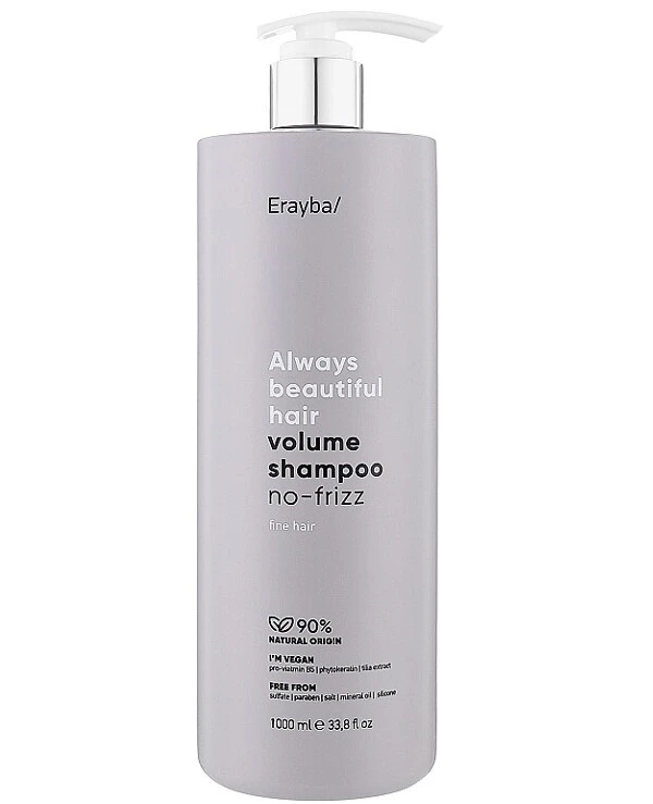 Erayba - Шампунь для об'єму волосся Always Beautiful Hair Volume Shampoo No-frizz 1000 мл