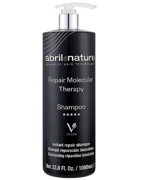 Abril Et Nature - Шампунь для волосся Молекулярне відновлення Repair Molecular Therapy Shampoo 1000 мл