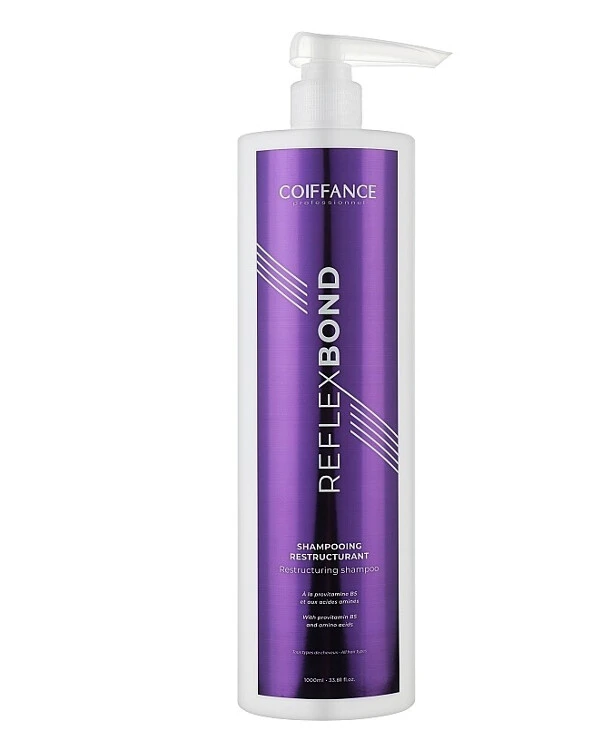Coiffance Professionnel - Відновлюючий шампунь для волосся Reflexbond Restructuring Shampoo 1000 мл