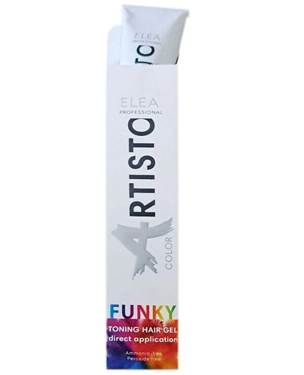 Elea Artisto - Тонирующий гель для волос Funky Colors Toning Hair Gel 100 мл back