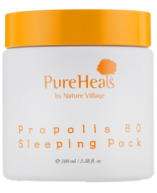 PureHeal's - Night Moisturizing Face Mask with Propolis Extract Propolis 80 Sleeping Mask 100ml back