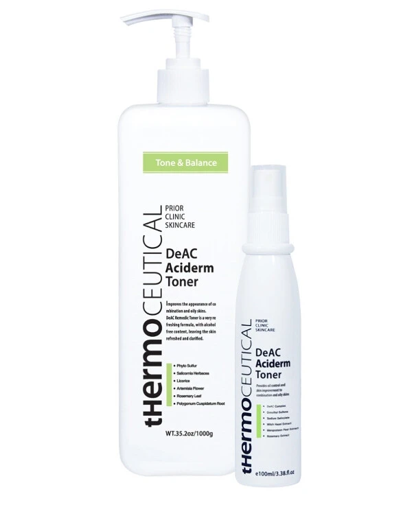ThermoCeutical - Тонік для жирної та комбінованої шкіри DeAC Aciderm Toner 1000 мл