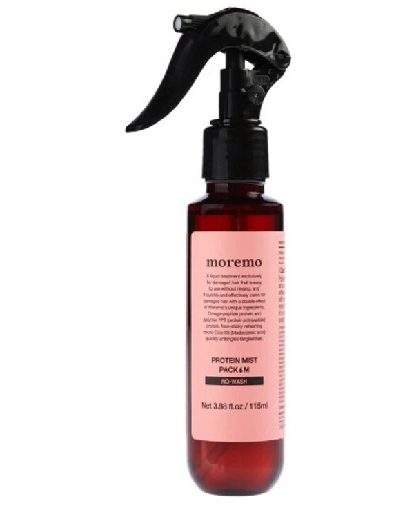 Moremo - Протеиновый кондиционирующий несмываемый мист для волос Protein Mist Pack M 115 мл