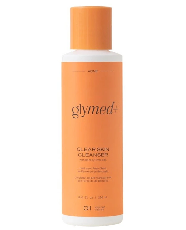 GlyMed Plus - Лечебное гелевое очищение с бензоил пероксидом Clear Skin Cleanser with Benzoyl Peroxide 235 мл