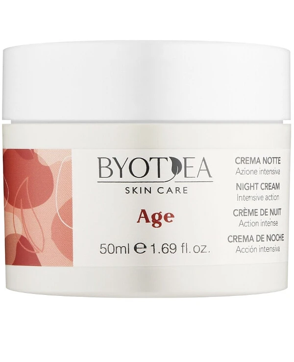 Byothea - Ночной крем для лица с гиалуроновой кислотой Skin Care Age Intensive Action Night Cream 50 мл