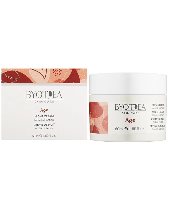 Byothea - Ночной крем для лица с гиалуроновой кислотой Skin Care Age Intensive Action Night Cream 50 мл back