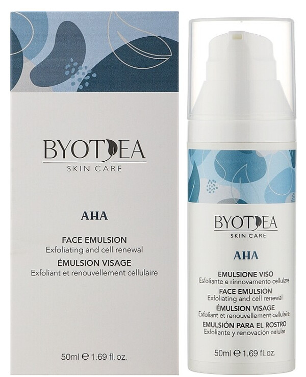 Byothea - Exfoliating Restorative Facial Emulsion AHA Exfoliating Face Emulsion 50ml back