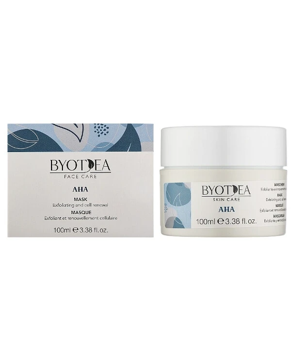 Byothea - Отшелушивающая восстанавливающая маска для лица AHA Exfoliating Face Mask 100 мл back