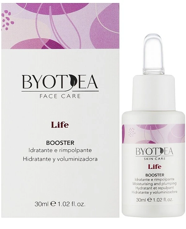 Byothea - Активный концентрат для лица с витаминами Е и F Life Booster Moisturising & Plumping 30 мл back