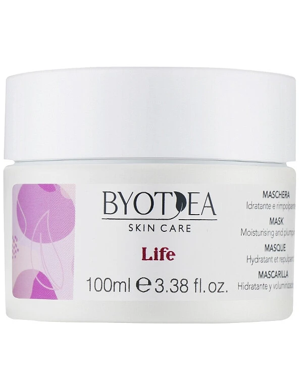 Byothea - Маска для лица с витаминами Е и F Life Moisturising & Plumping Face Mask 100 мл