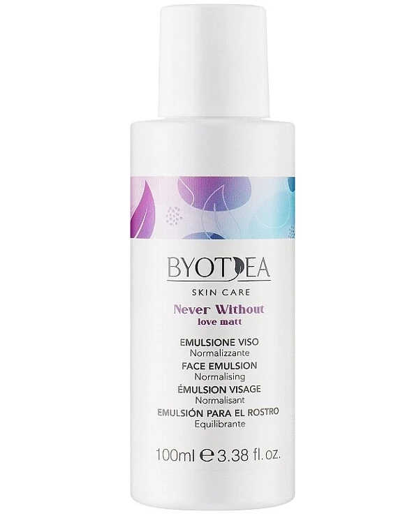 Byothea - Нормализующая эмульсия для лица Never Without Love Matt Normalising Emulsion 100 мл