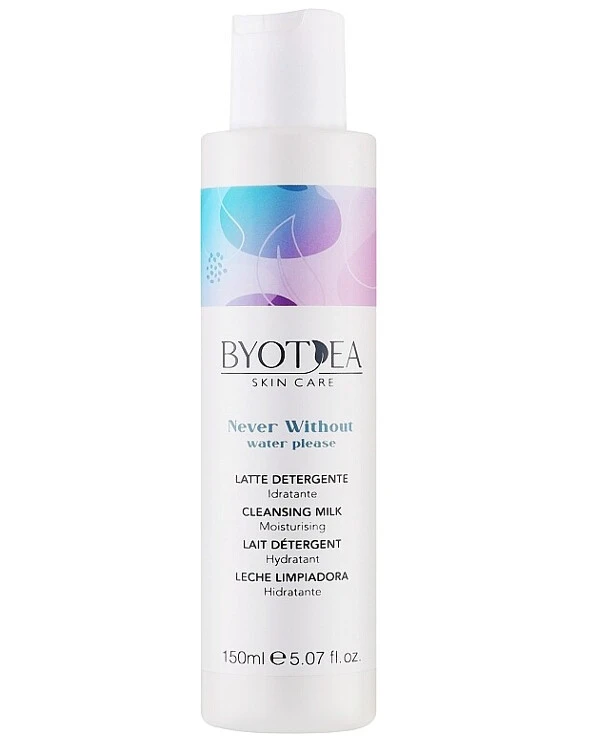 Byothea - Очищающее увлажняющее молочко для лица Never Without Water Please Cleansing Milk 150 мл