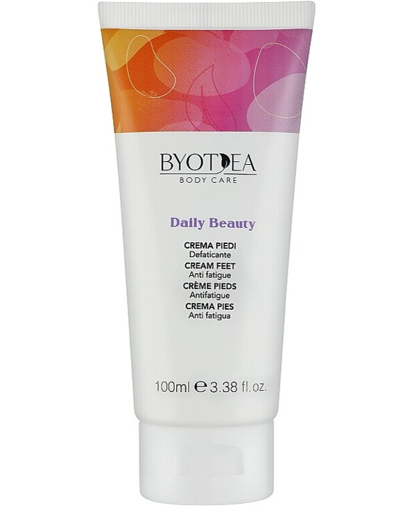 Byothea - Anti-fatigue foot cream with aloe vera and menthol Daily Beauty Feet Cream Anti Fatigue 100ml