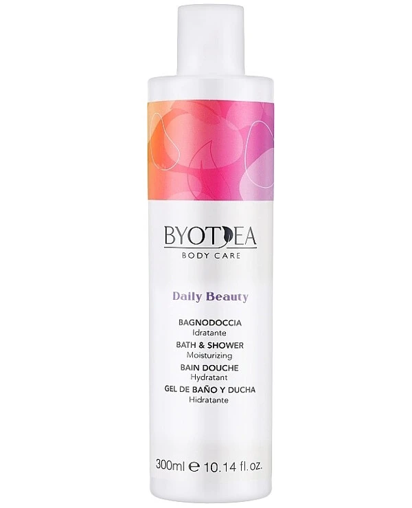 Byothea - Увлажняющий гель для душа с экстрактами березы и баобаба Daily Beauty Moisturizing Bath & Shower 300 мл