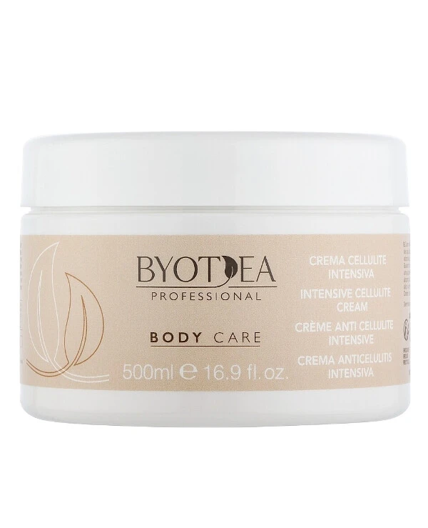 Byothea - Антицеллюлитный интенсивный крем с кофеином и гуараной Body Care Intensive Anti Cellulite Cream 500 мл