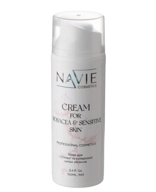 Navie Крем для чувствительной кожи и кожи с проявлениями купероза | Сream For Rosacea & Sensitive Skin