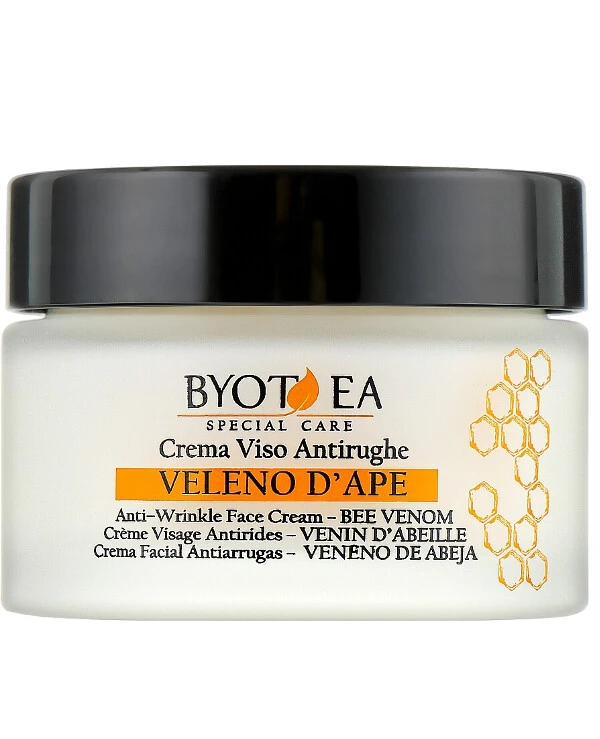 Byothea - Крем от морщин с пчелиным ядом для лица Anti-Wrinkle Face Cream With Bee Venom 200 мл
