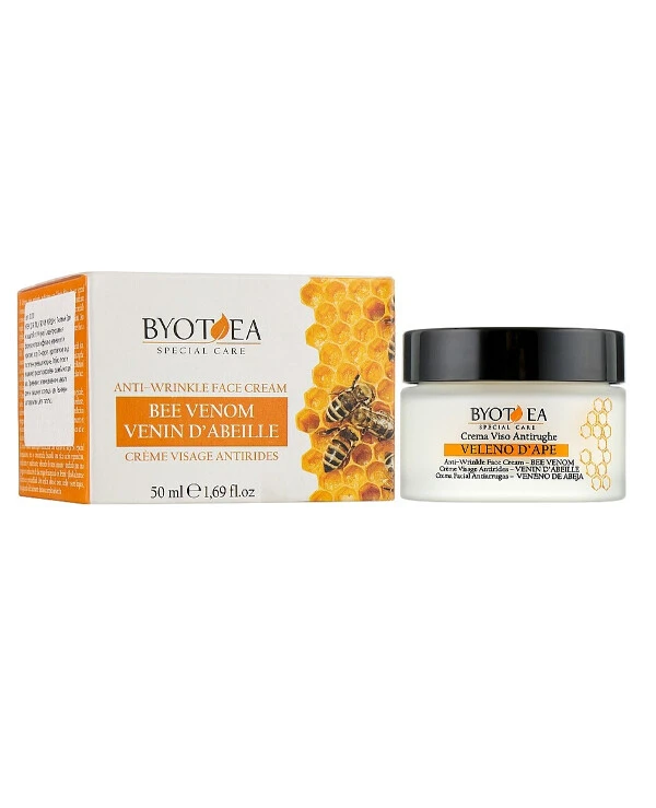 Byothea - Крем от морщин с пчелиным ядом для лица Anti-Wrinkle Face Cream With Bee Venom 200 мл back