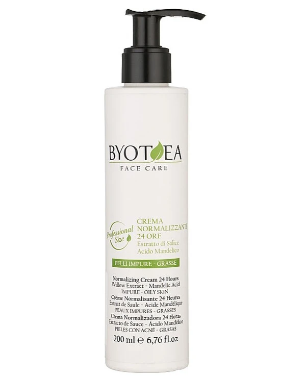 Byothea - Нормализующий крем 24 часа для жирной кожи Normalizing Cream 24 Hours For Oily Skin 200 мл