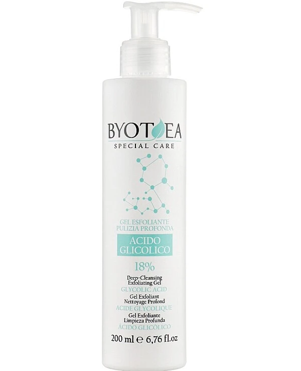 Byothea - Гель для лица с гликолевой кислотой Acido Glicolico Gel 200 мл