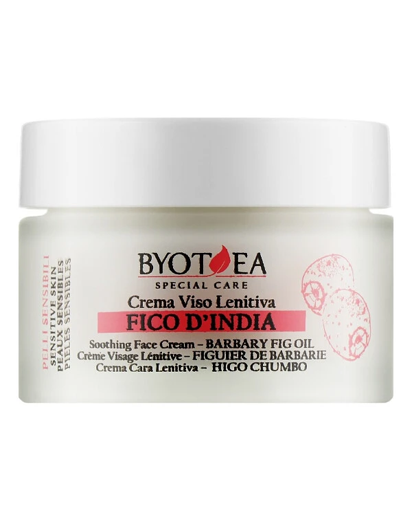 Byothea - Заспокійливий крем для обличчя Берберійська фіга Sensitive Skin Soothing Face Cream Barbary Fig Oil 50 мл